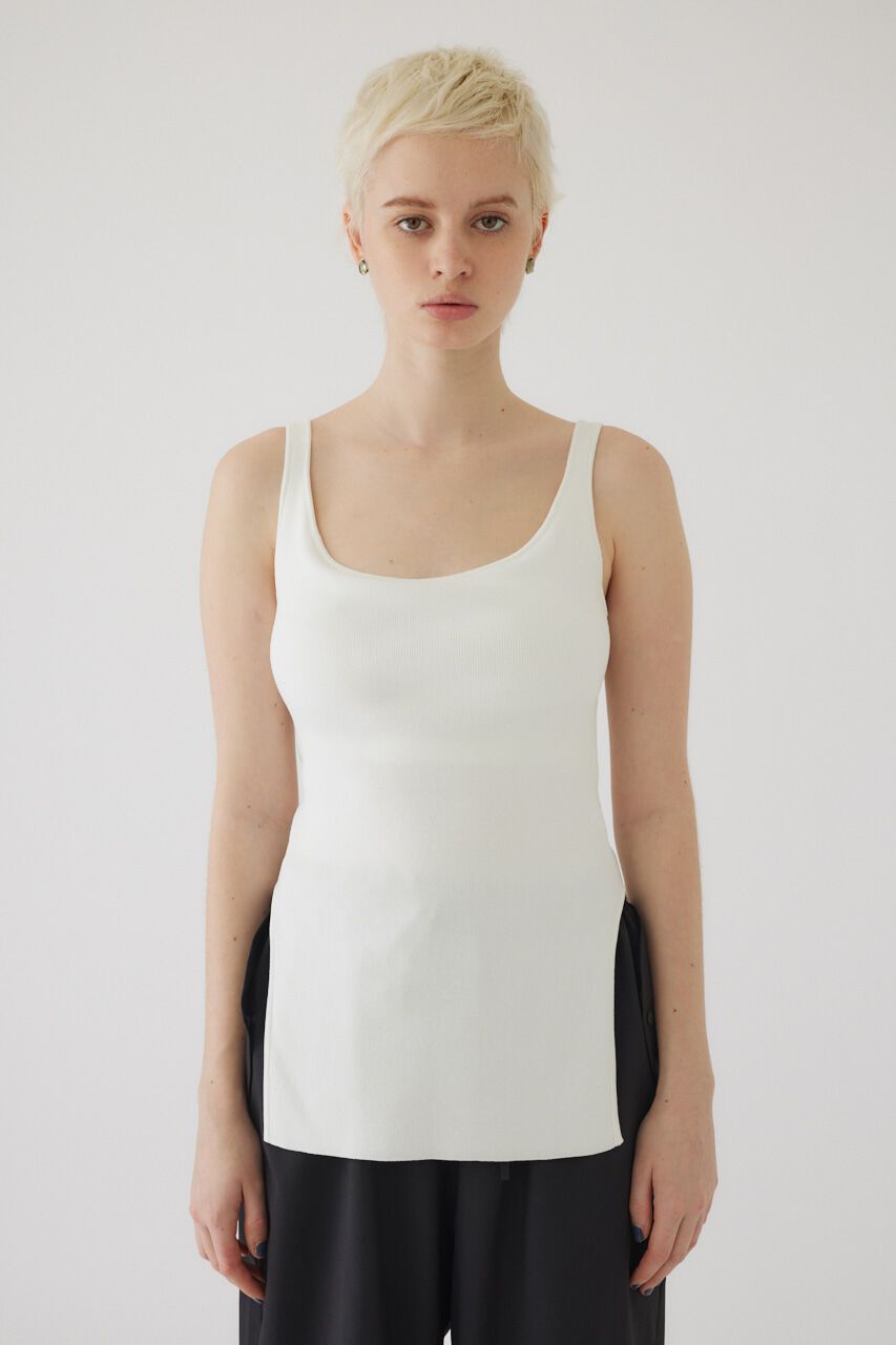 RIM.ARK 「Oval line padset tank」|タンクトップ|