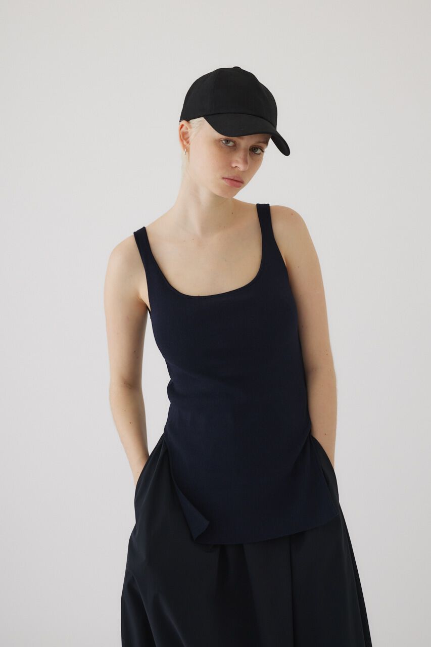 RIM.ARK 「Oval line padset tank」|タンクトップ|