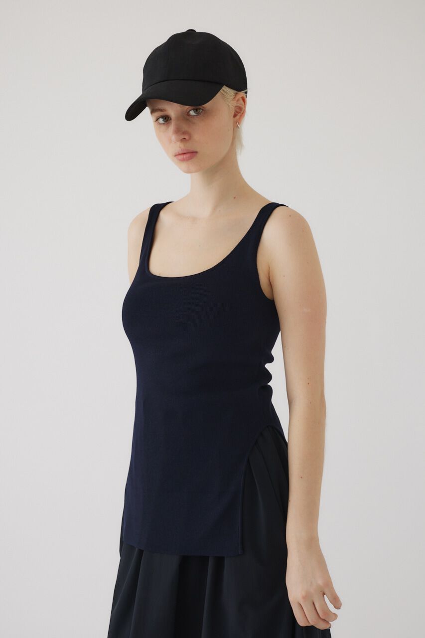 RIM.ARK 「Oval line padset tank」|タンクトップ|