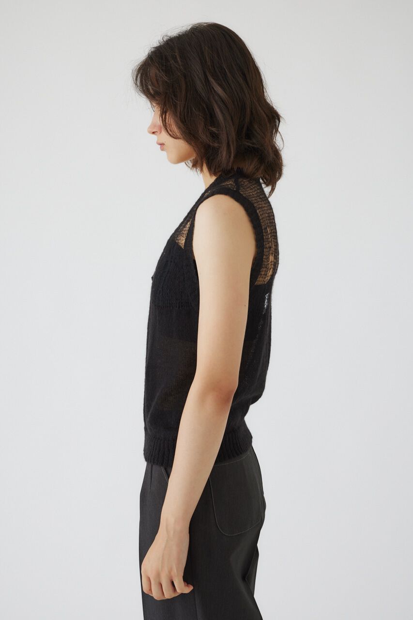 RIM.ARK 「Mohair mix minimum knit vest」|ニット・セーター|
