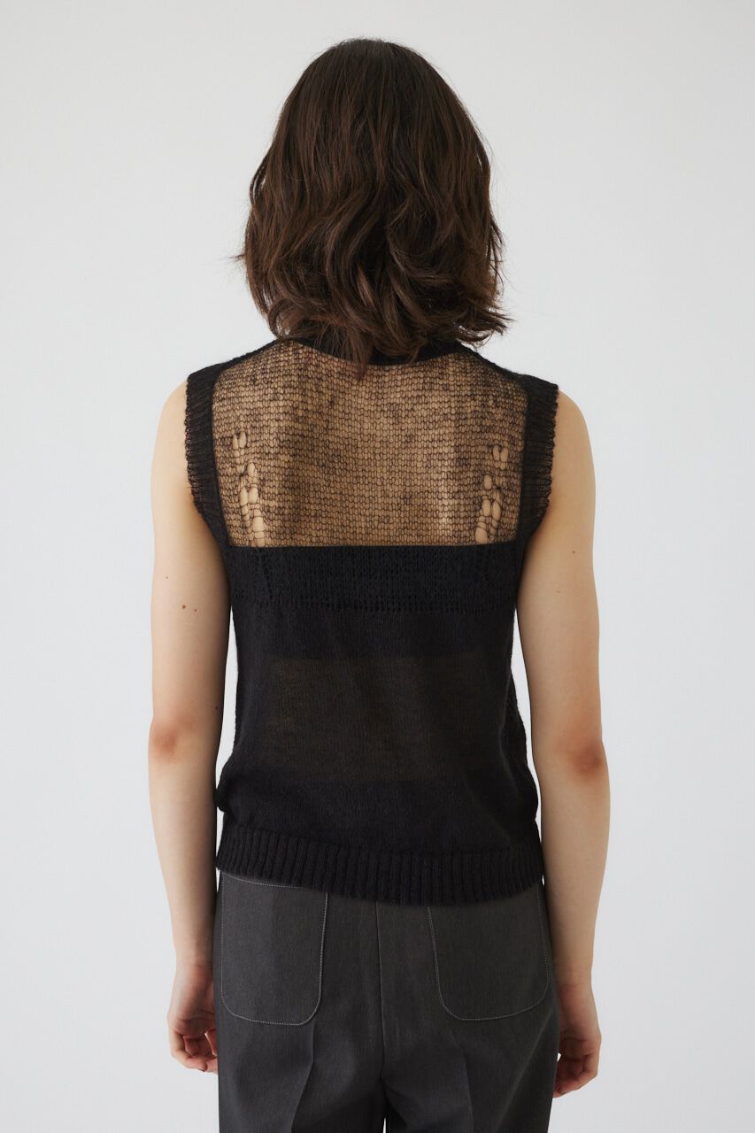 RIM.ARK 「Mohair mix minimum knit vest」|ニット・セーター|
