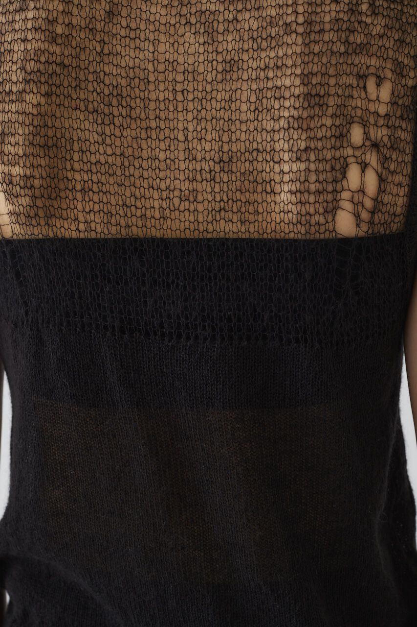 RIM.ARK 「Mohair mix minimum knit vest」|ニット・セーター|
