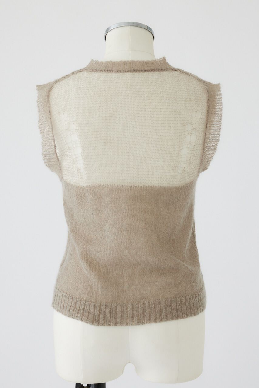 RIM.ARK 「Mohair mix minimum knit vest」|ニット・セーター|