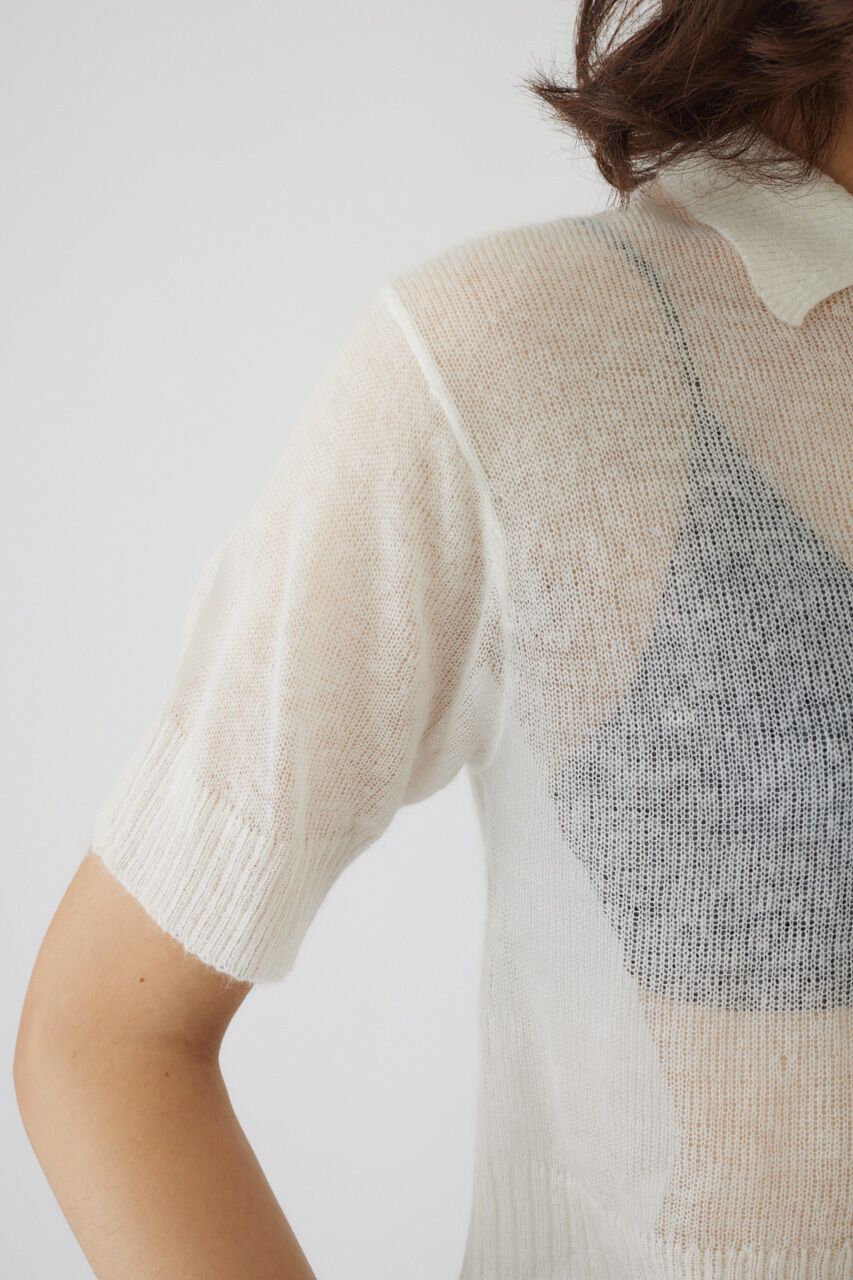 RIM.ARK 「Mohair polo knit」|ニット・セーター|