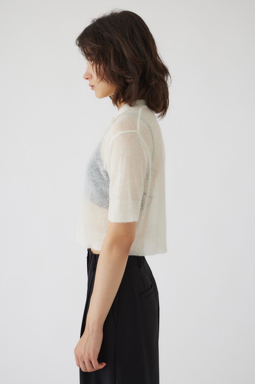 RIM.ARK 「Mohair polo knit」|ニット・セーター|
