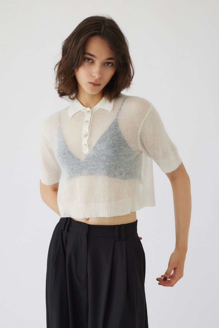 RIM.ARK 「Mohair polo knit」|ニット・セーター|