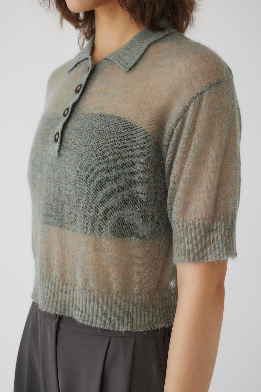 RIM.ARK 「Mohair polo knit」|ニット・セーター|