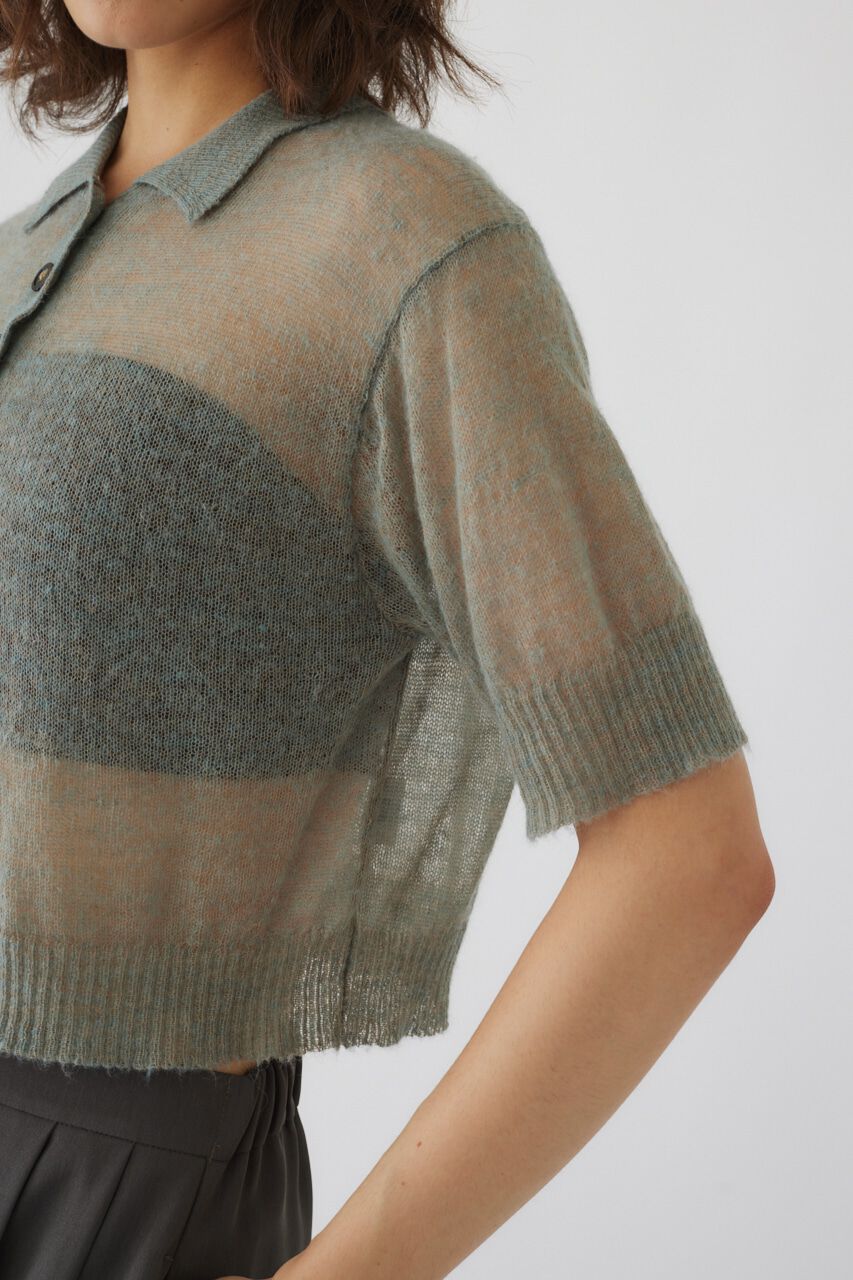 RIM.ARK 「Mohair polo knit」|ニット・セーター|