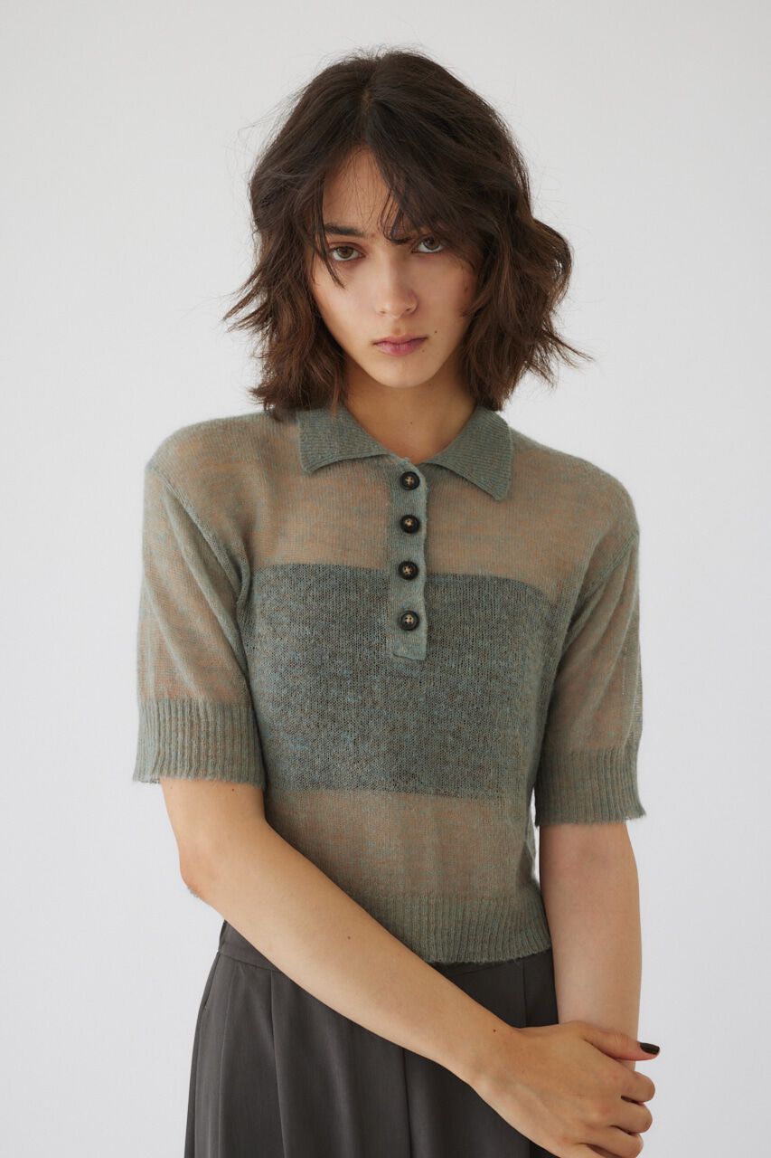 RIM.ARK 「Mohair polo knit」|ニット・セーター|