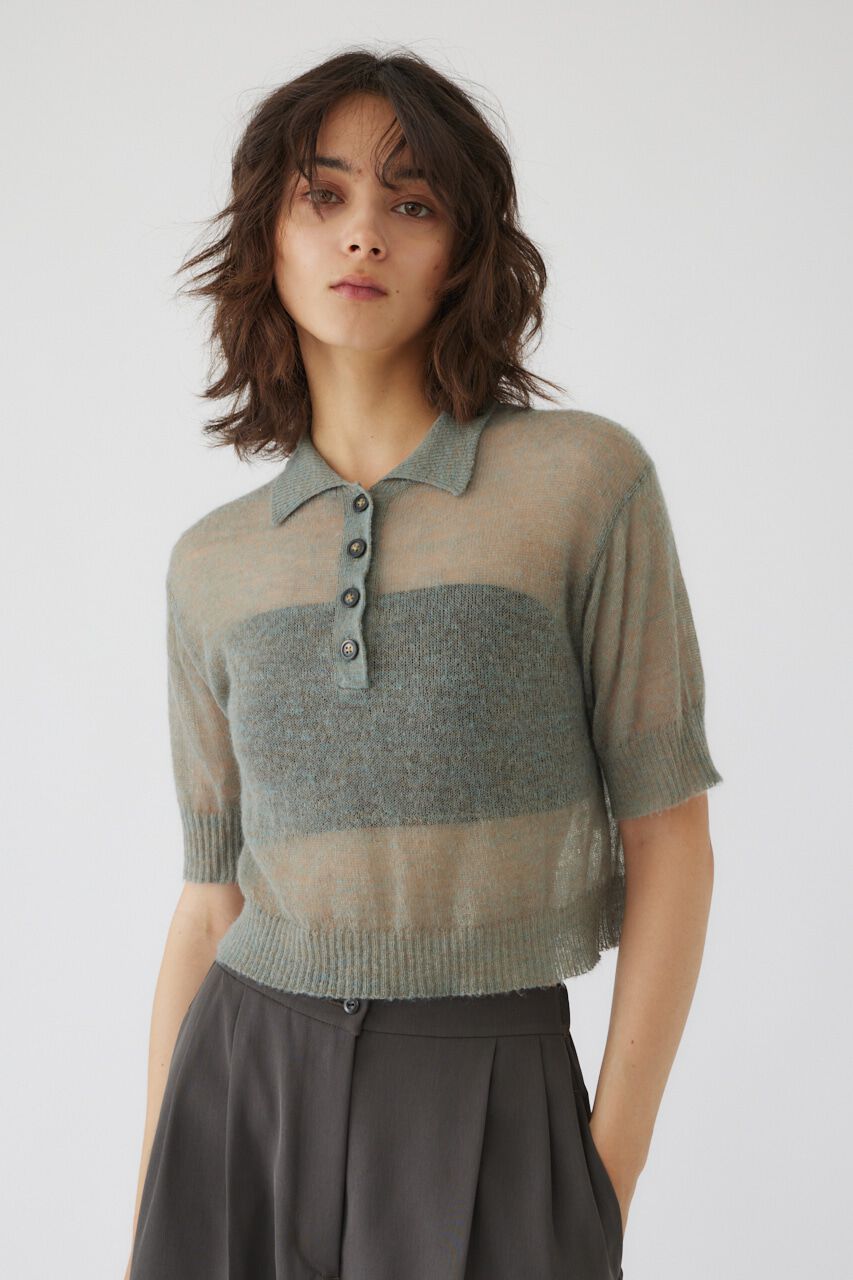 RIM.ARK 「Mohair polo knit」|ニット・セーター|