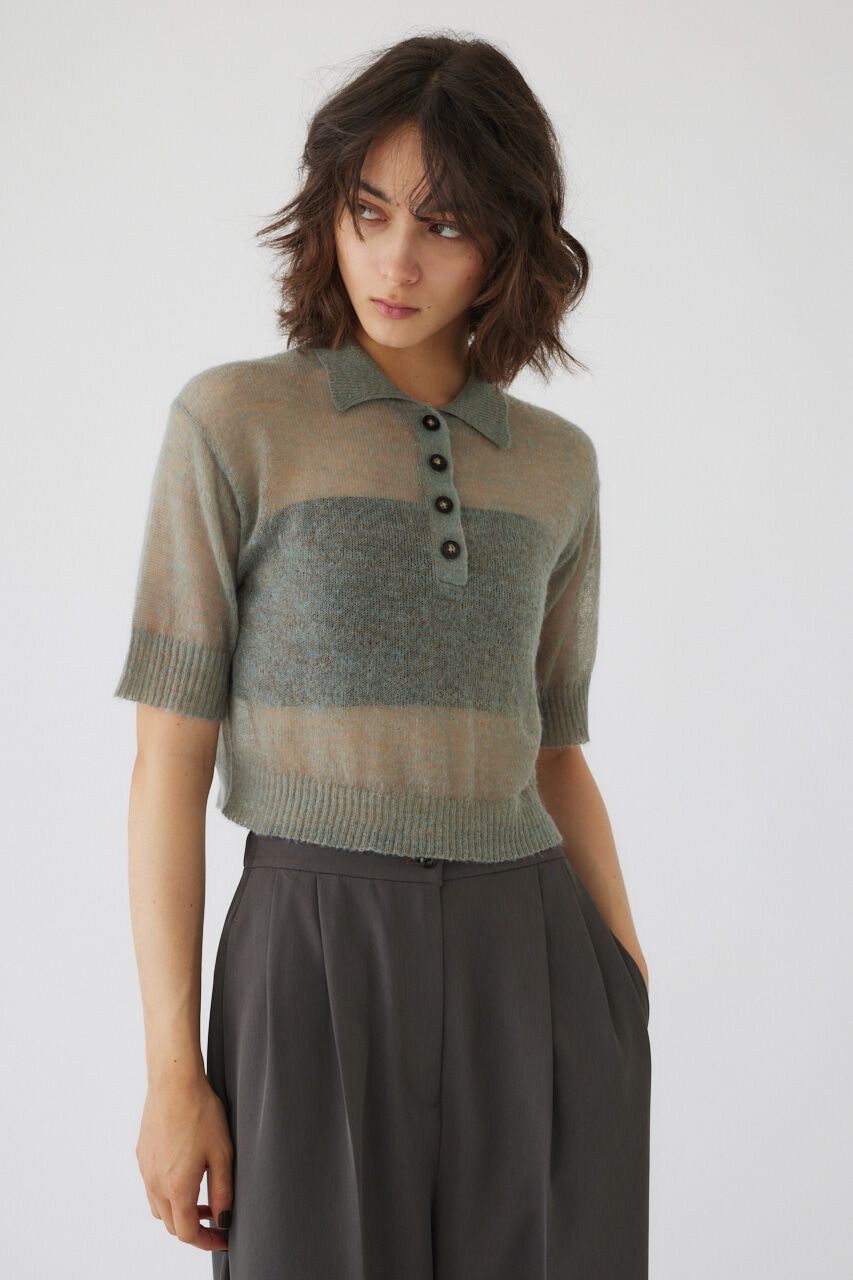 RIM.ARK 「Mohair polo knit」|ニット・セーター|