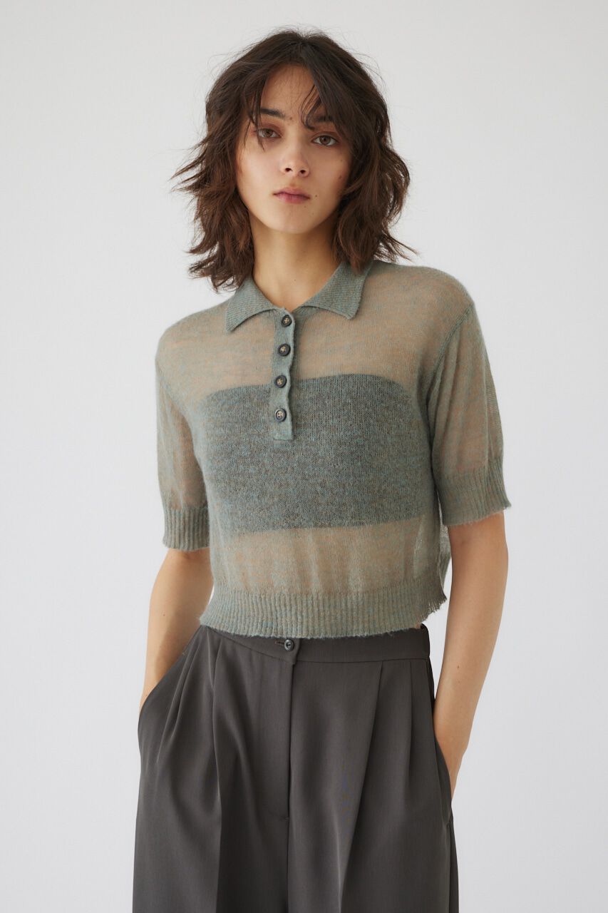 RIM.ARK 「Mohair polo knit」|ニット・セーター|