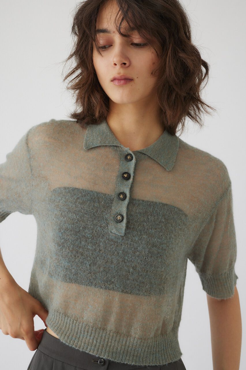 RIM.ARK 「Mohair polo knit」|ニット・セーター|