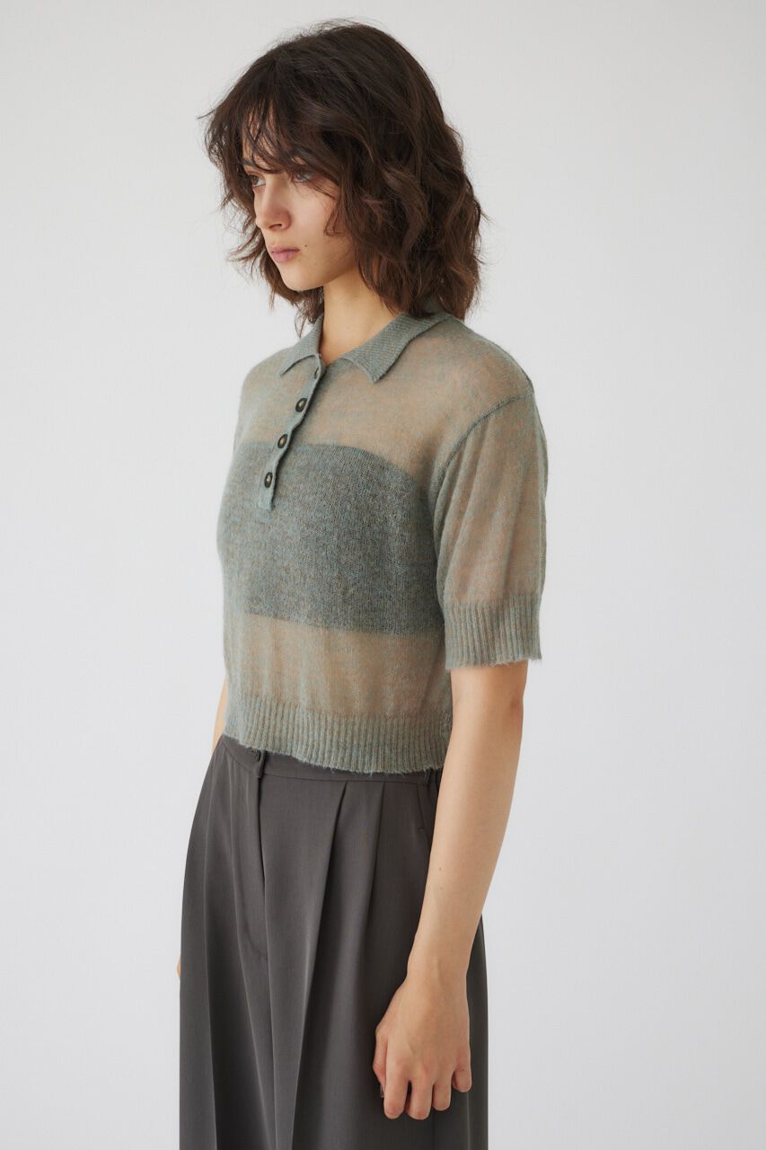RIM.ARK 「Mohair polo knit」|ニット・セーター|