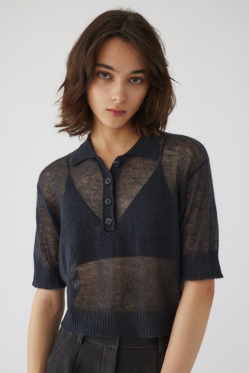 RIM.ARK 「Mohair polo knit」|ニット・セーター|