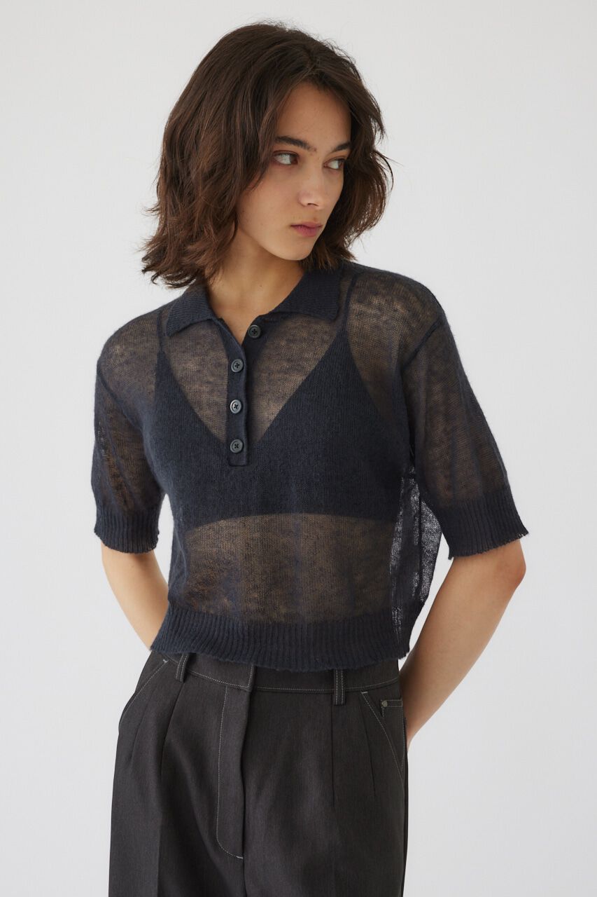 RIM.ARK 「Mohair polo knit」|ニット・セーター|