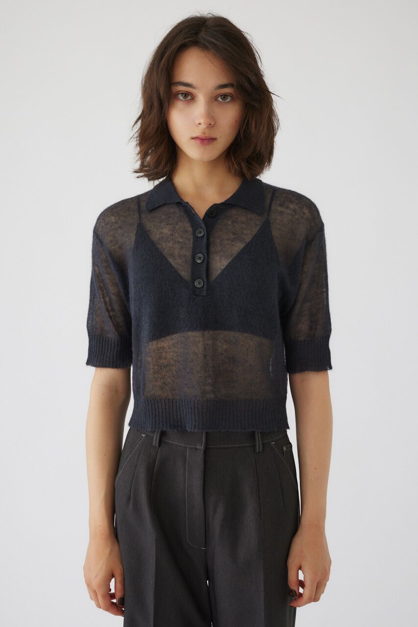 RIM.ARK 「Mohair polo knit」|ニット・セーター|