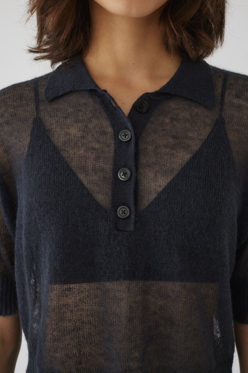 RIM.ARK 「Mohair polo knit」|ニット・セーター|