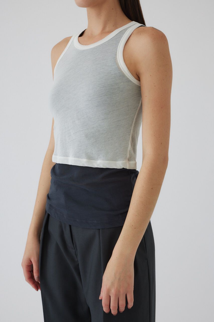 RIM.ARK 「Gauze tank」|タンクトップ|