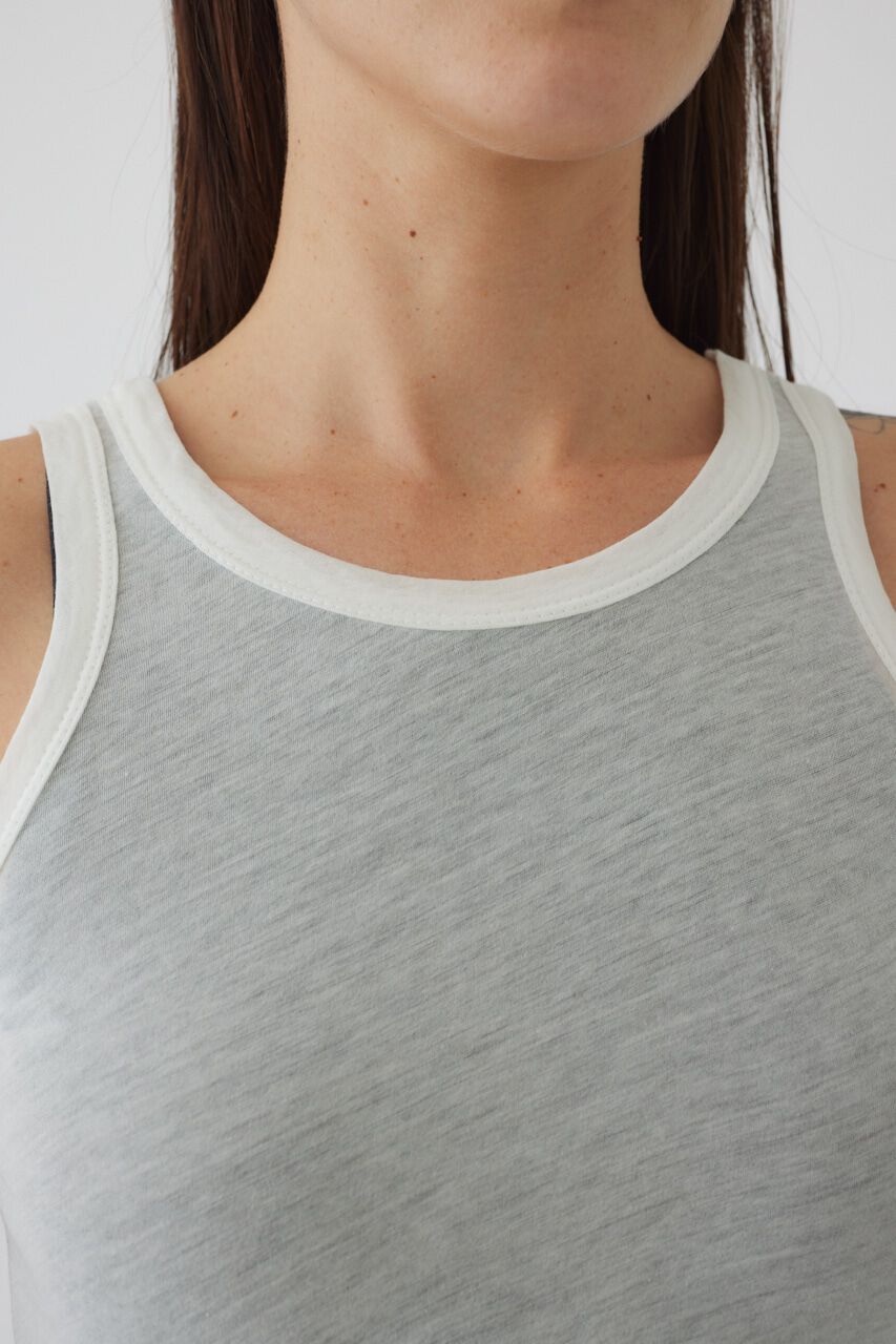 RIM.ARK 「Gauze tank」|タンクトップ|
