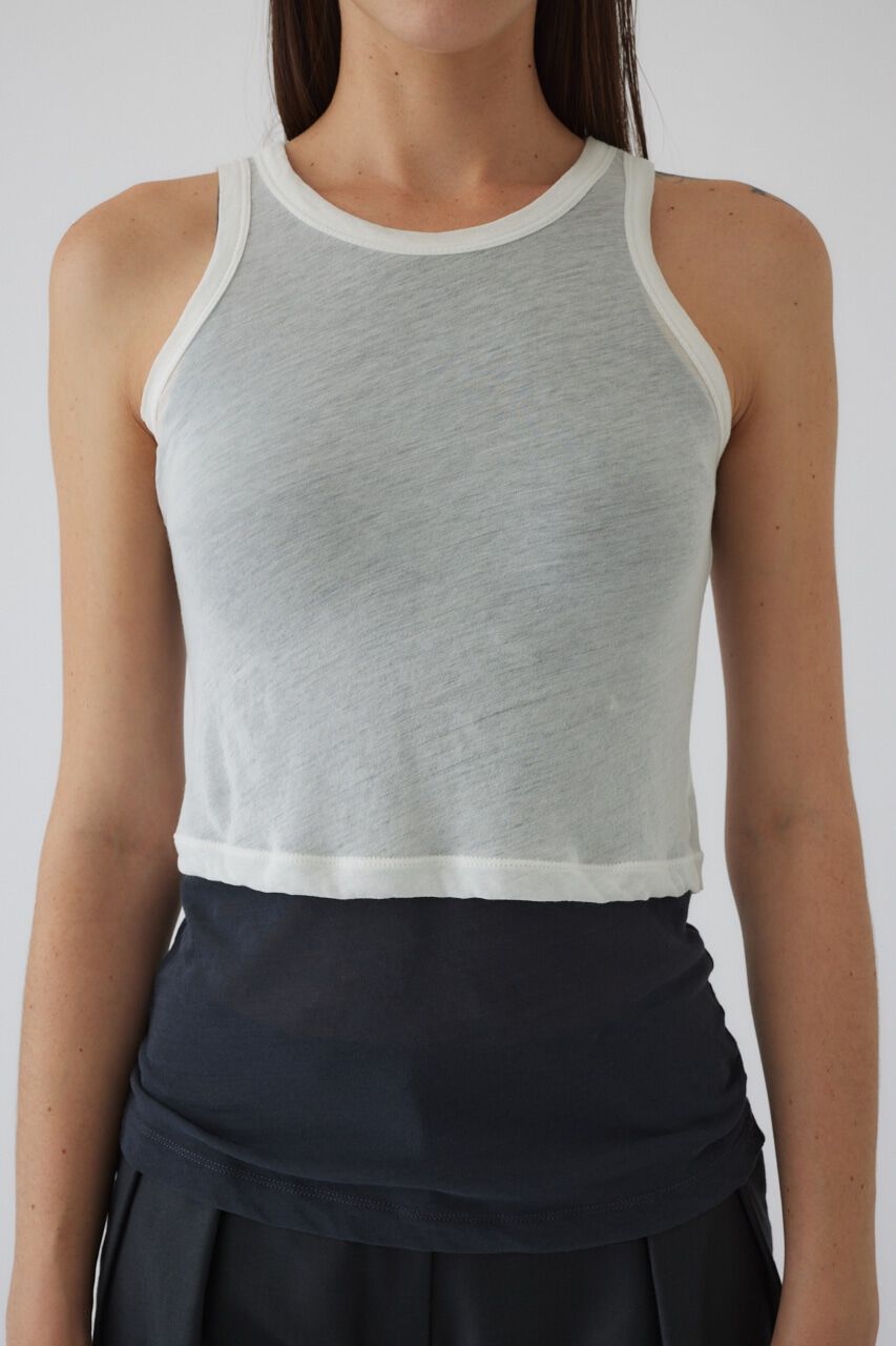 RIM.ARK 「Gauze tank」|タンクトップ|