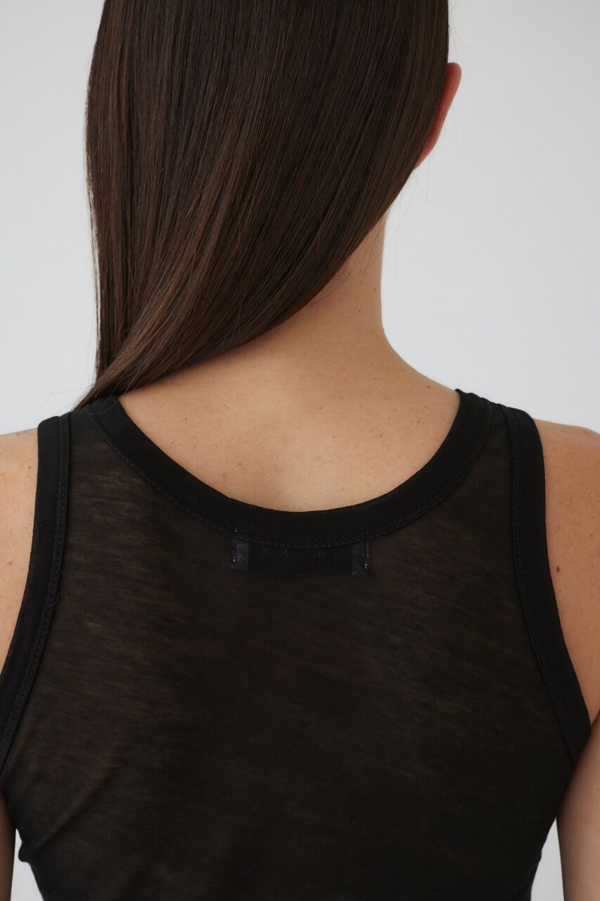 RIM.ARK 「Gauze tank」|タンクトップ|
