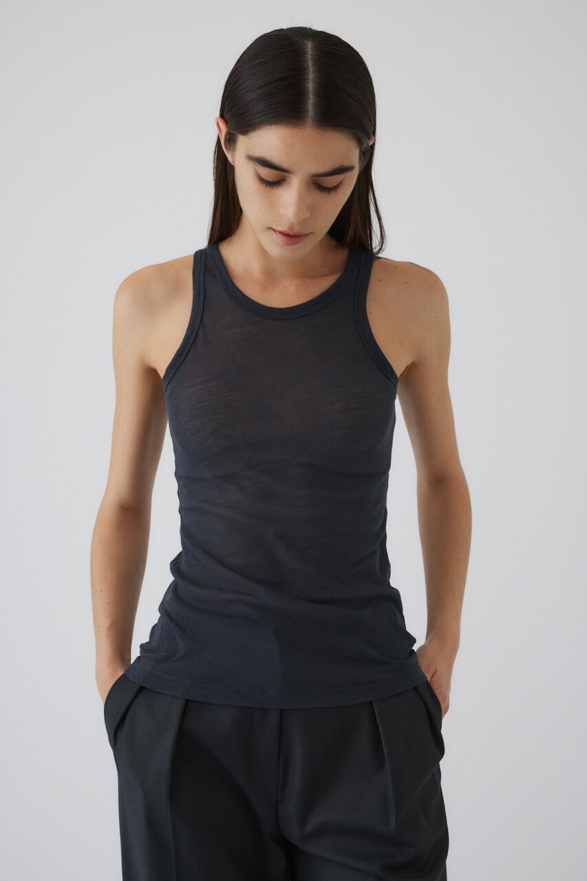 RIM.ARK 「Gauze tank」|タンクトップ|