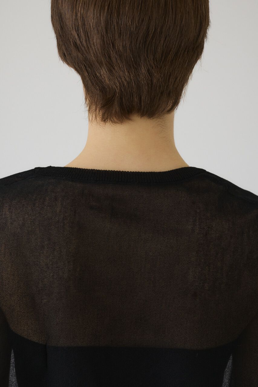 RIM.ARK 「Sheer dolman knit tops」|ニット・セーター|