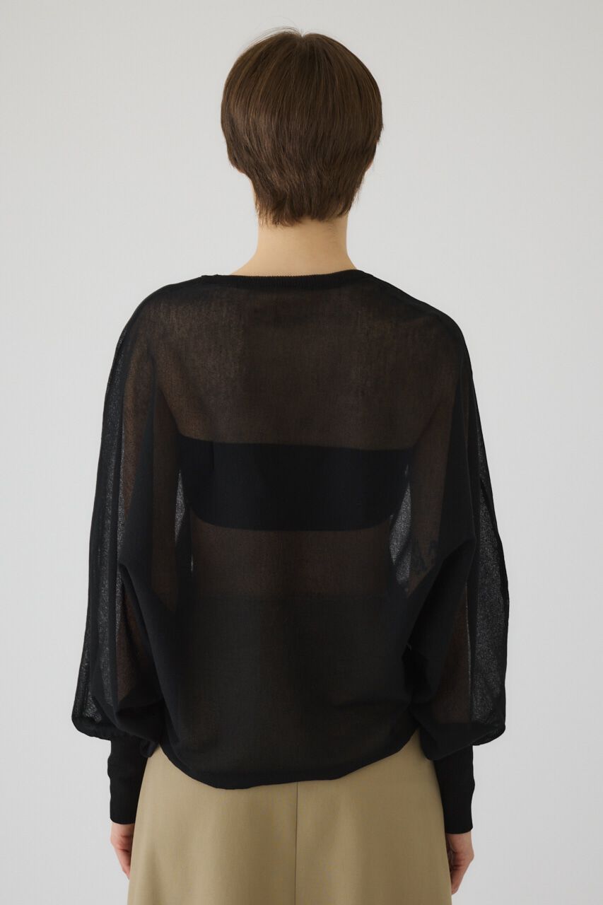 RIM.ARK 「Sheer dolman knit tops」|ニット・セーター|