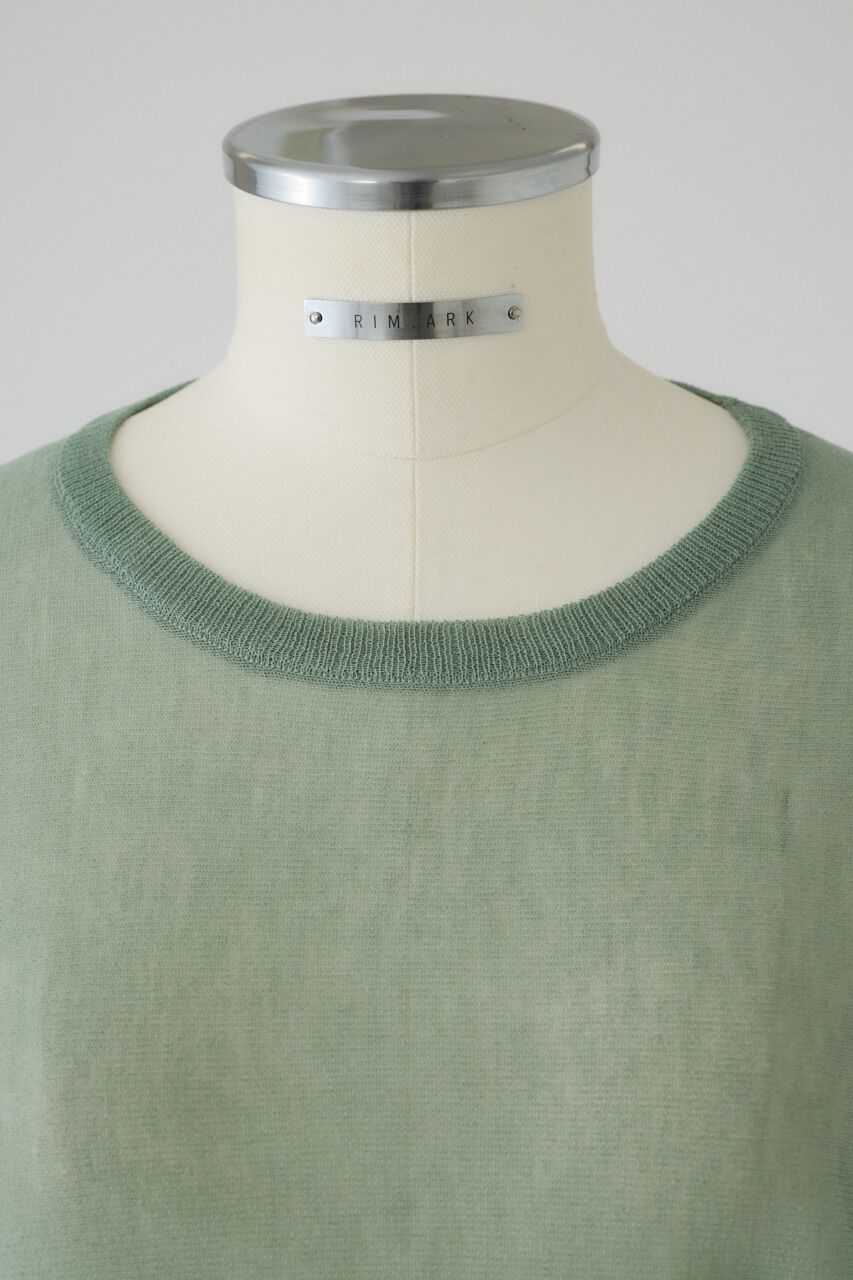 RIM.ARK 「Sheer dolman knit tops」|ニット・セーター|