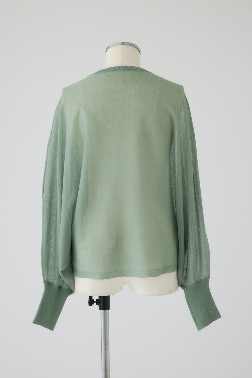 RIM.ARK 「Sheer dolman knit tops」|ニット・セーター|