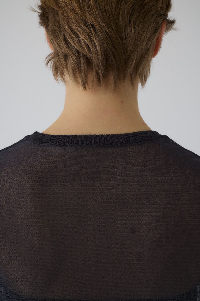 RIM.ARK 「Sheer dolman knit tops」|ニット・セーター|