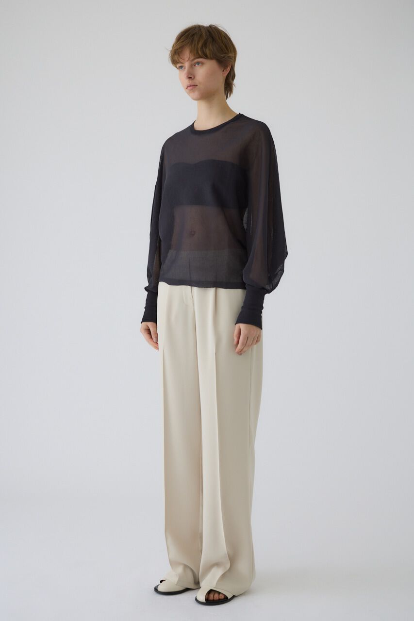 RIM.ARK 「Sheer dolman knit tops」|ニット・セーター|