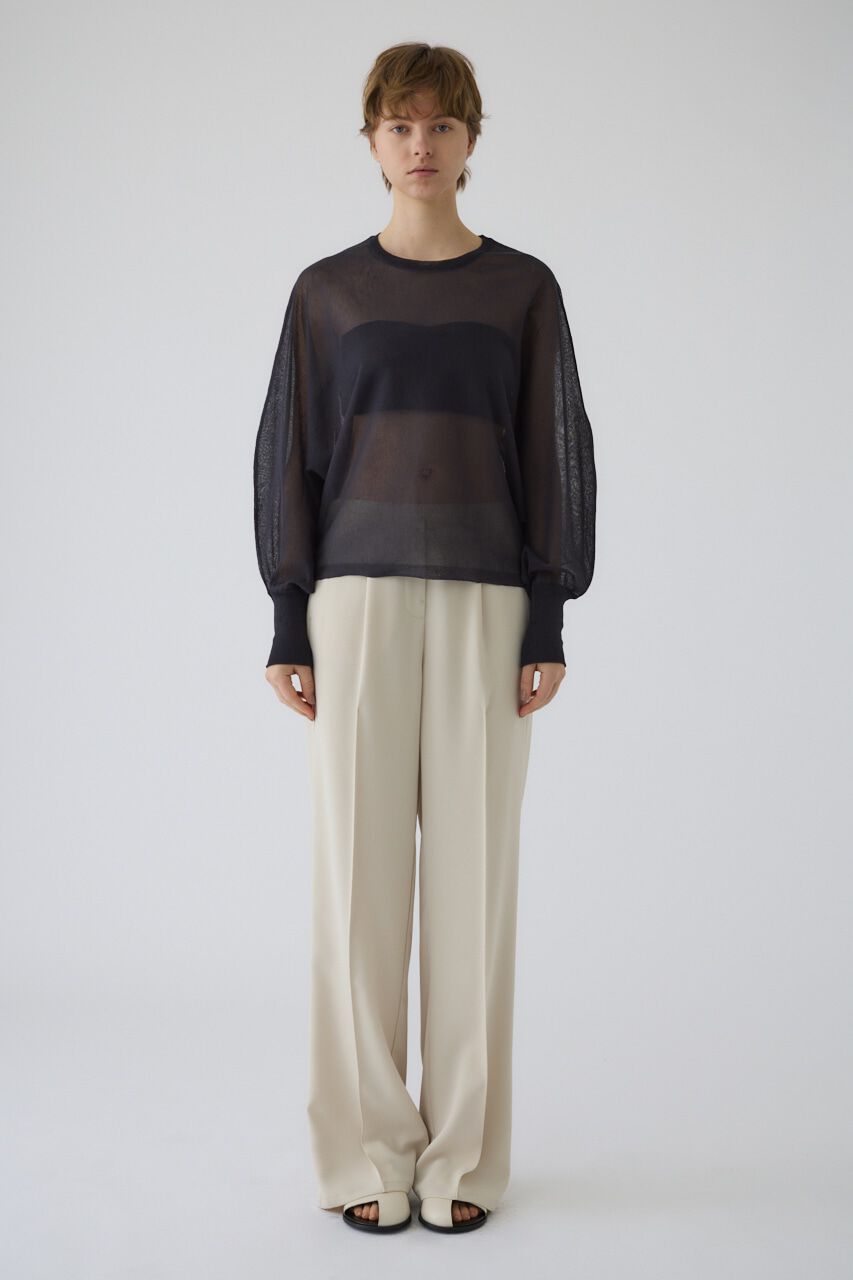 RIM.ARK 「Sheer dolman knit tops」|ニット・セーター|
