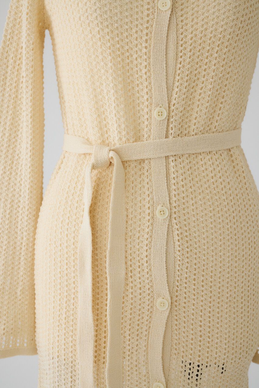 RIM.ARK 「Summer knit long CD」|カーディガン|