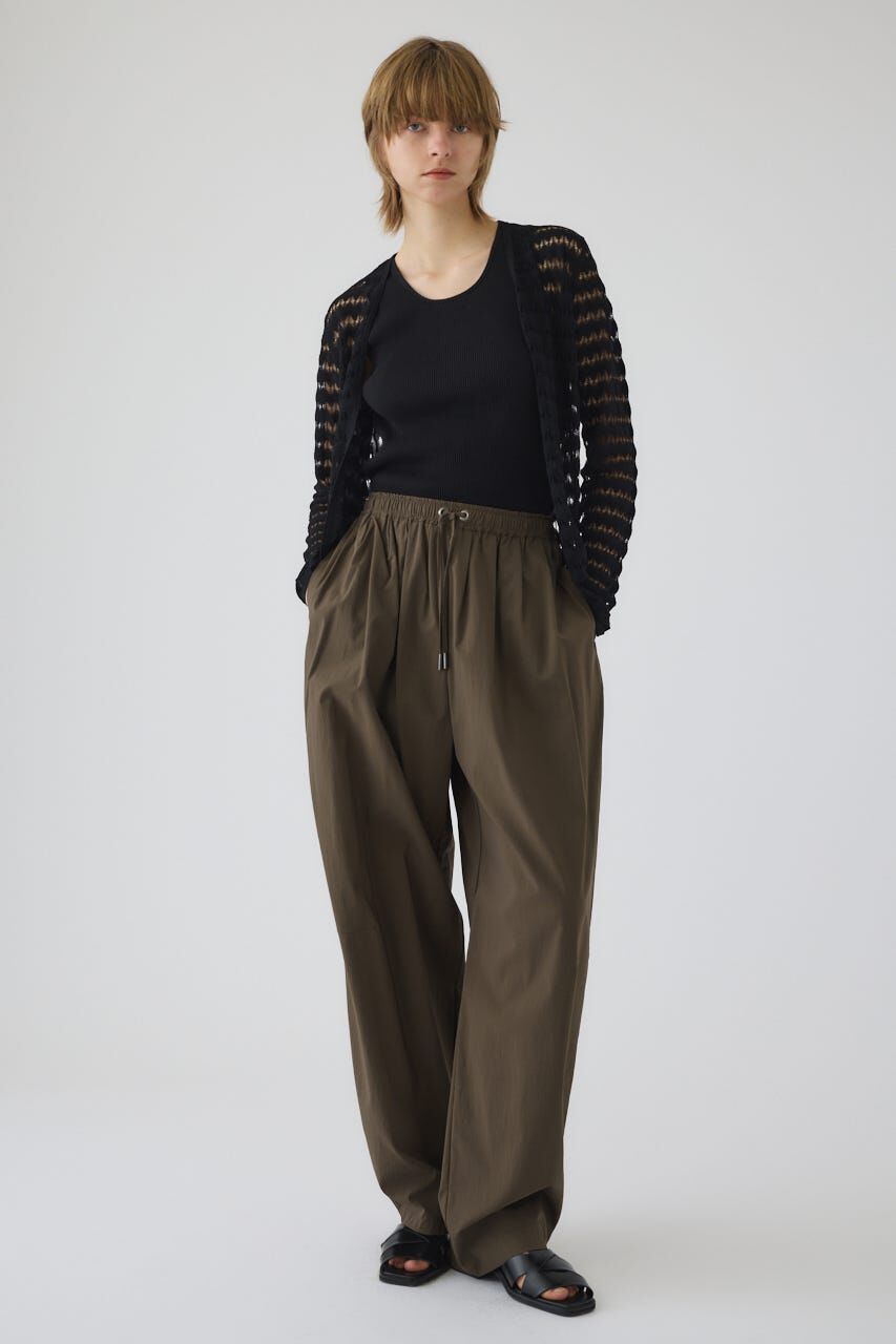 RIM.ARK 「Crochet open knit C/D」|カーディガン|