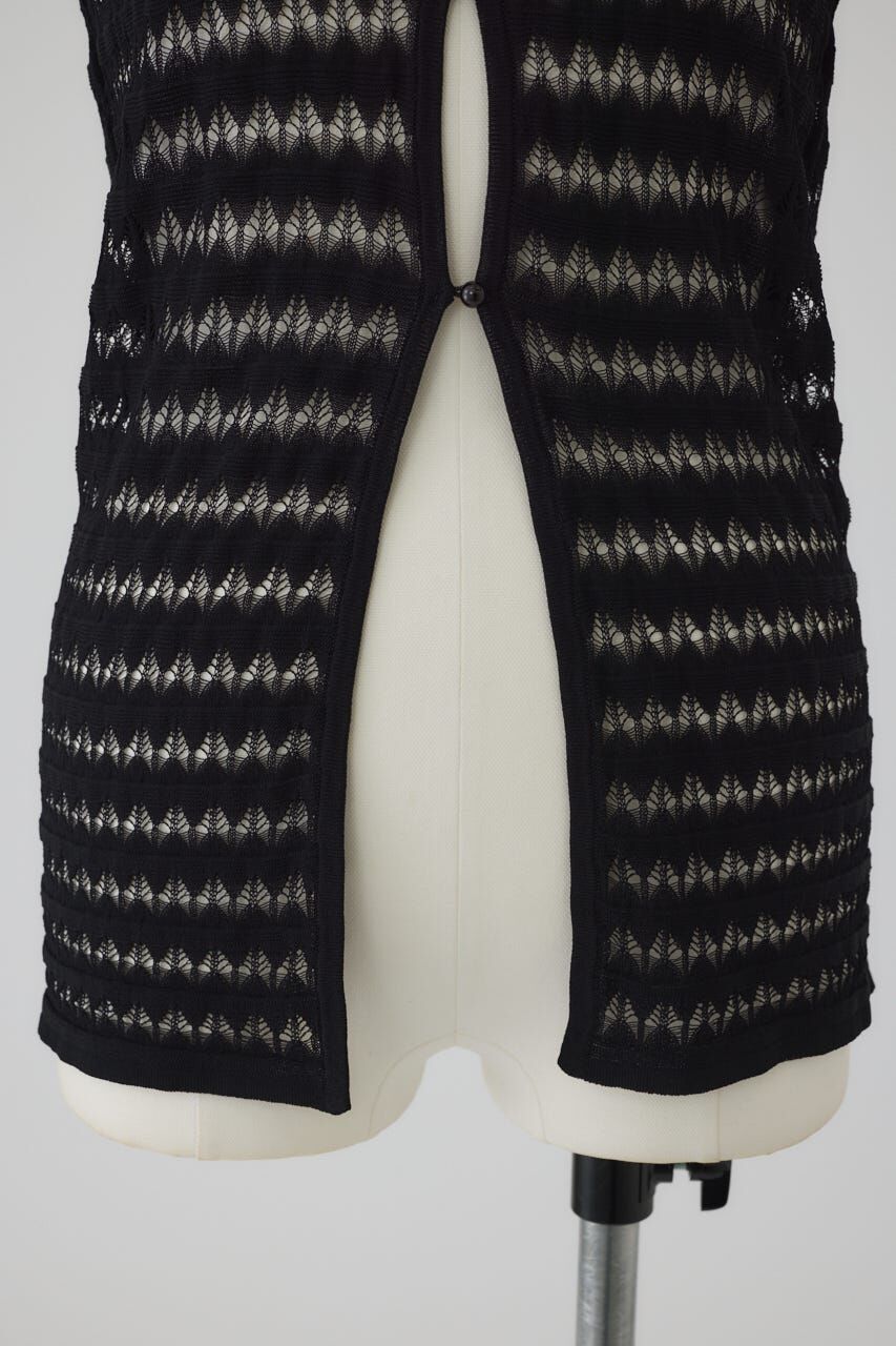 RIM.ARK 「Crochet collar knit tops」|ニット・セーター|