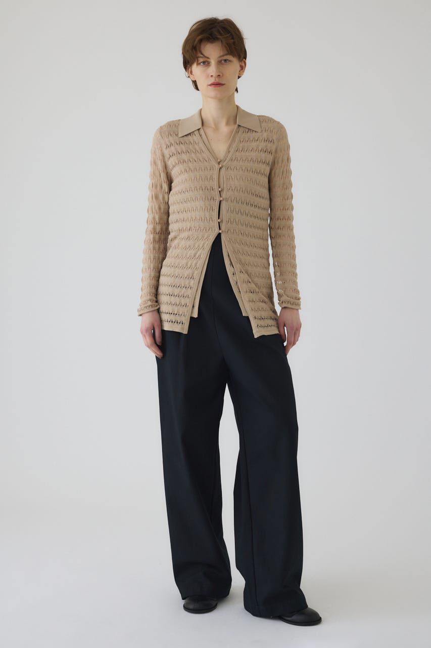 RIM.ARK 「Crochet collar knit tops」|ニット・セーター|