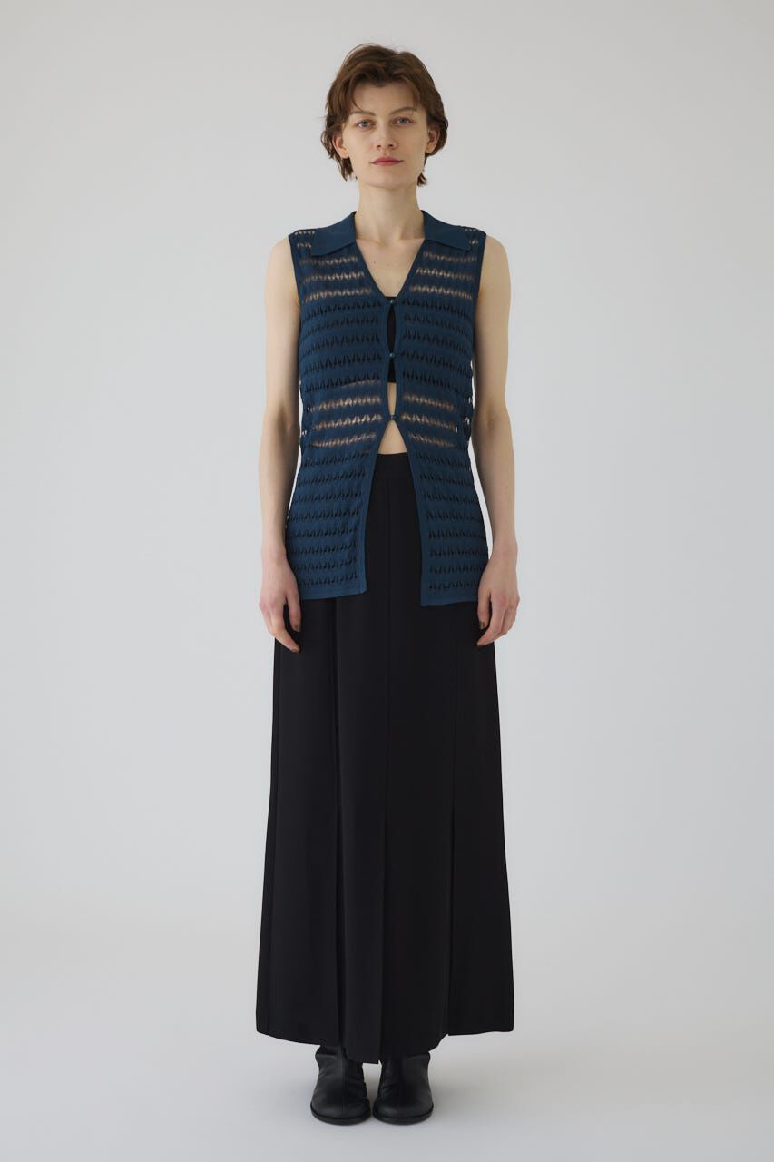 RIM.ARK 「Crochet collar knit tops」|ニット・セーター|