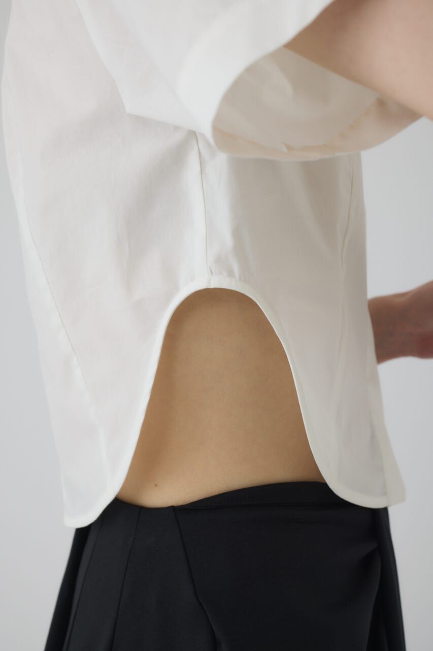 RIM.ARK 「Round hem short SH」|シャツ・ブラウス|