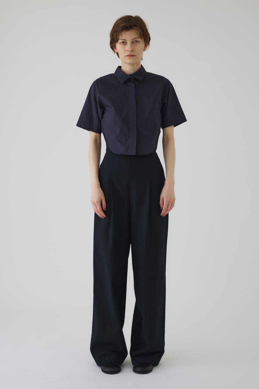 RIM.ARK 「Round hem short SH」|シャツ・ブラウス|