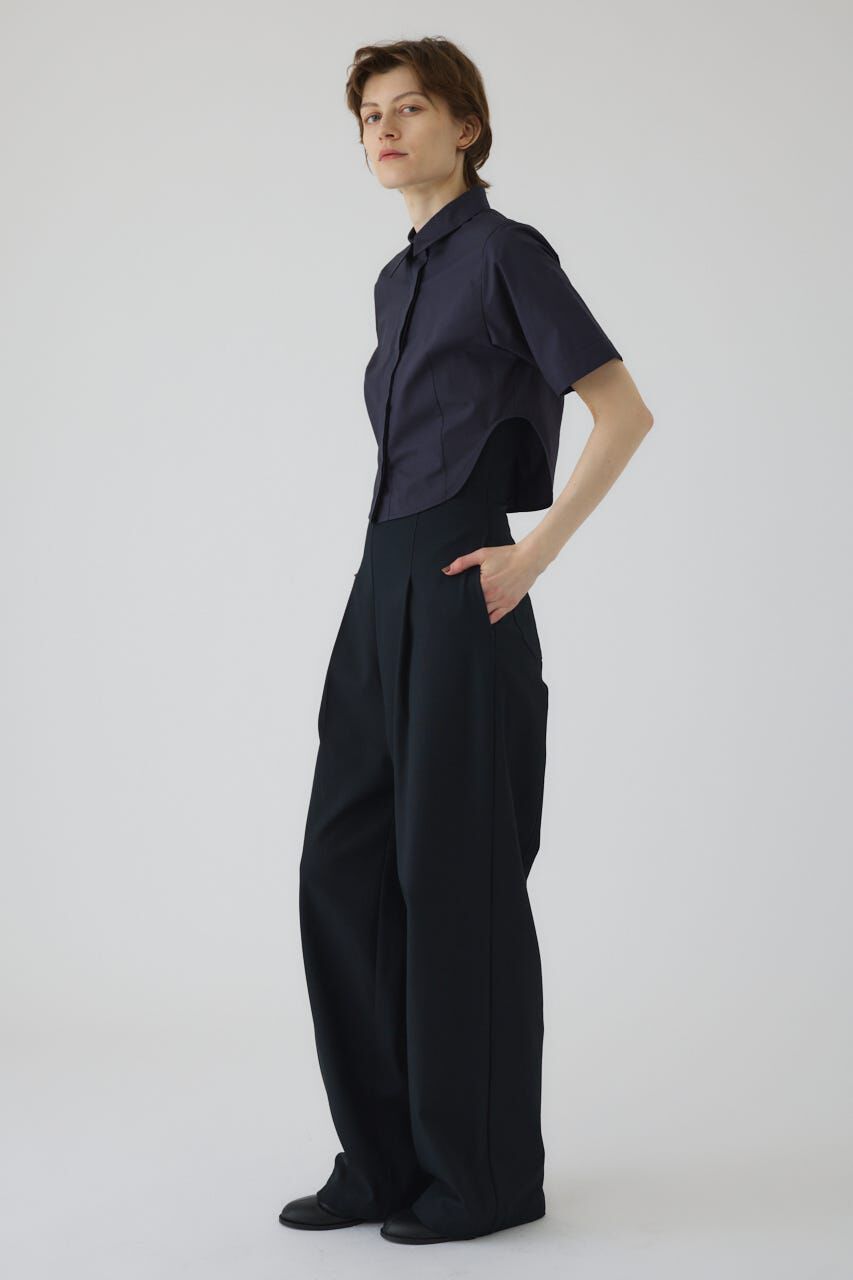 RIM.ARK 「Round hem short SH」|シャツ・ブラウス|