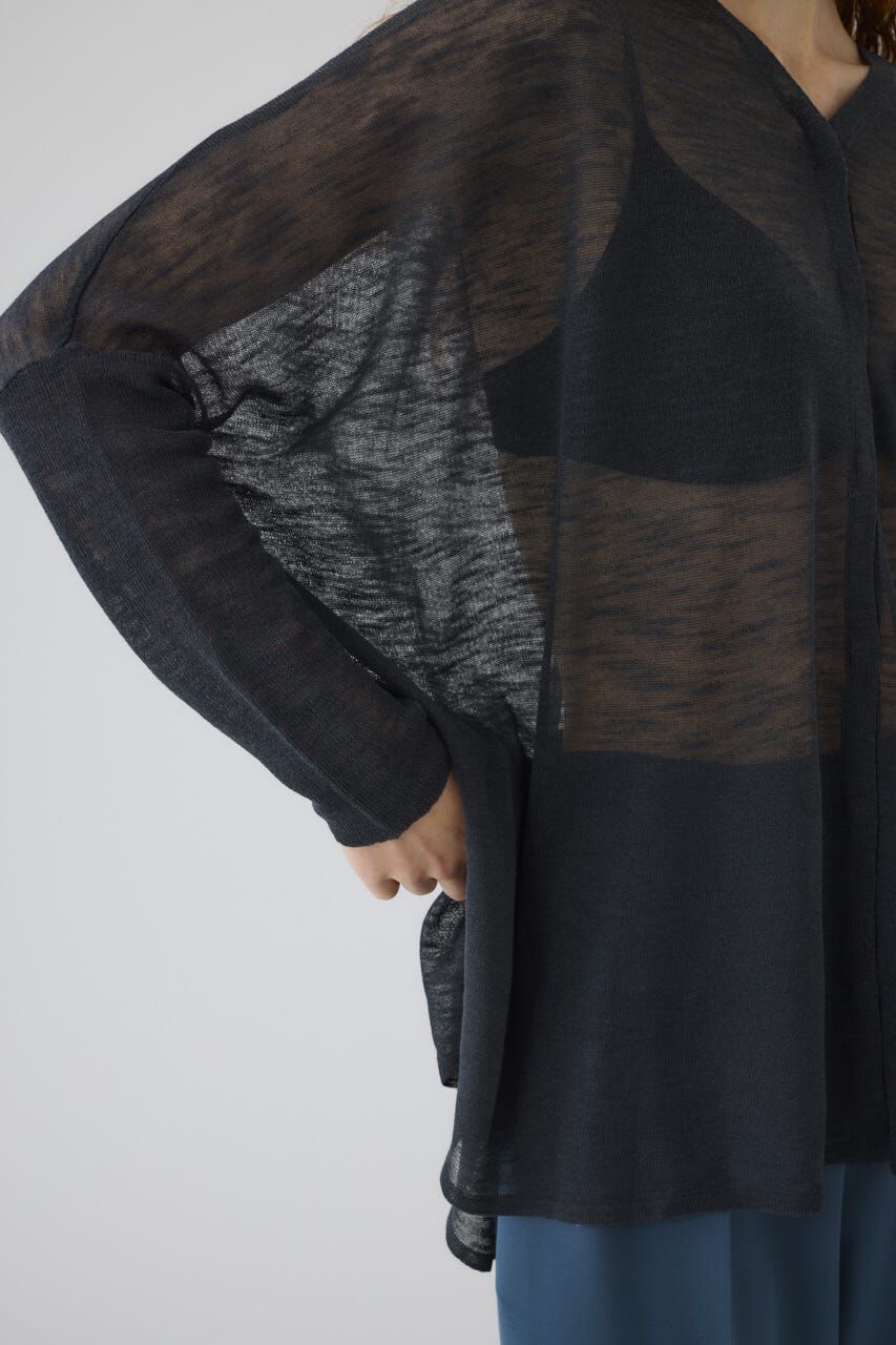 RIM.ARK 「Dry touch summer knit C/D」|カーディガン|