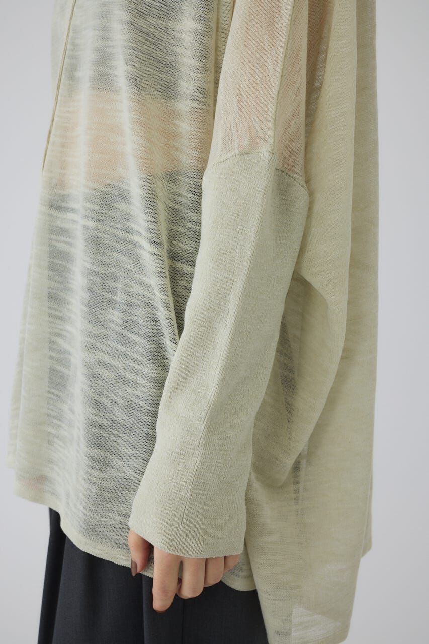 RIM.ARK 「Dry touch summer knit C/D」|カーディガン|