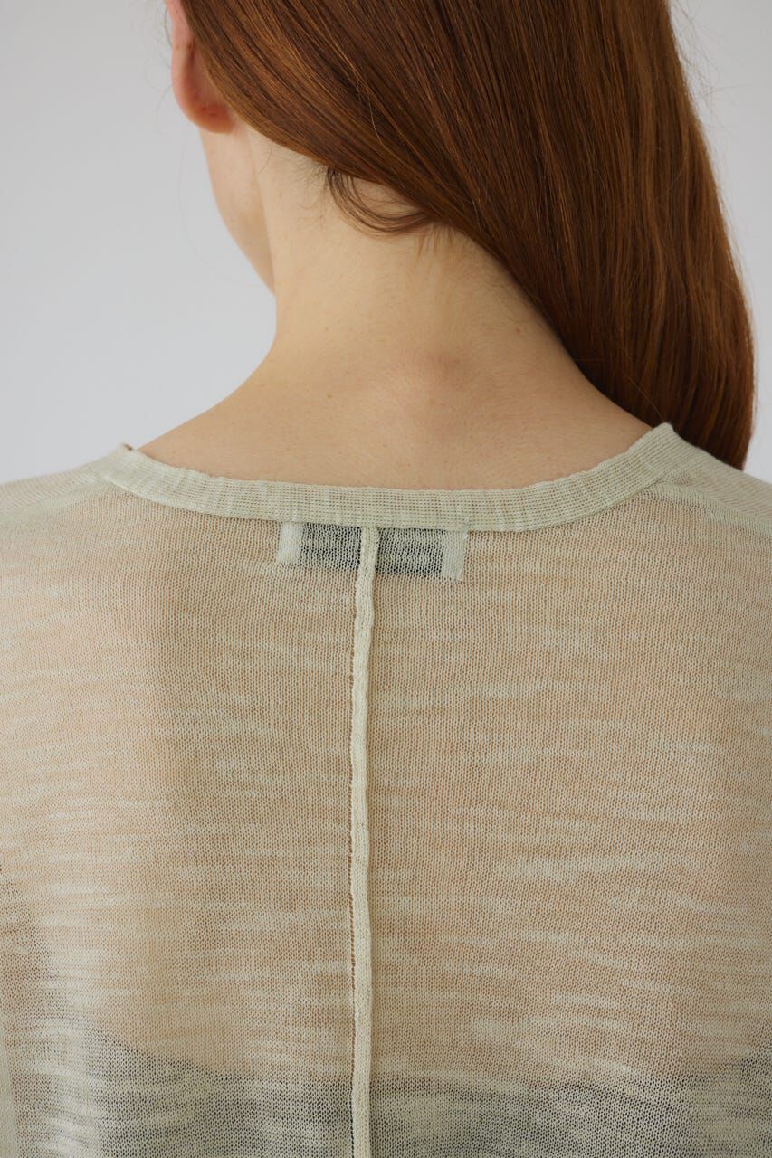 RIM.ARK 「Dry touch summer knit C/D」|カーディガン|