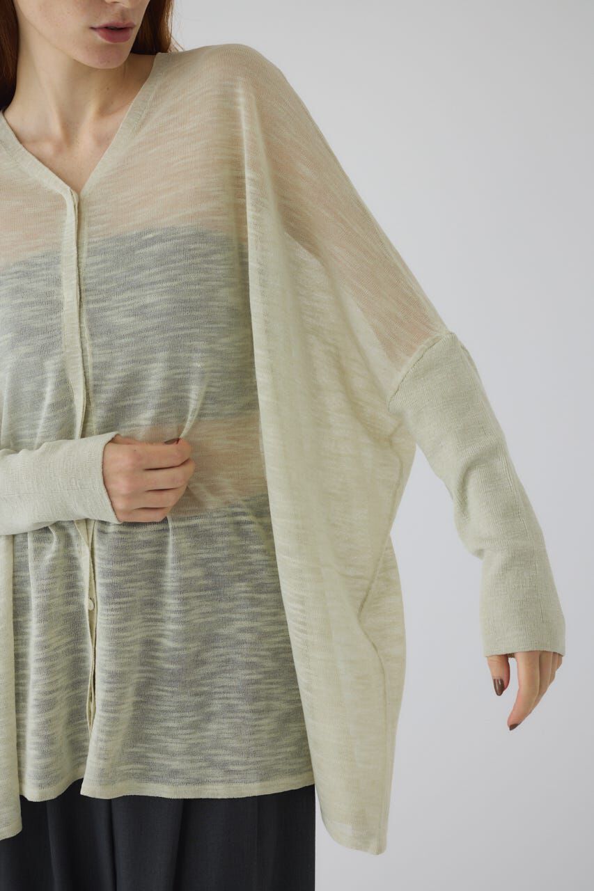 RIM.ARK 「Dry touch summer knit C/D」|カーディガン|