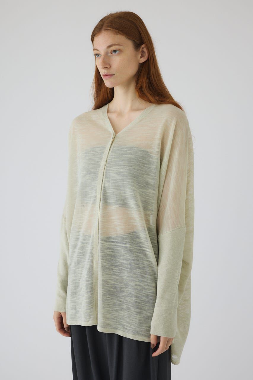 RIM.ARK 「Dry touch summer knit C/D」|カーディガン|