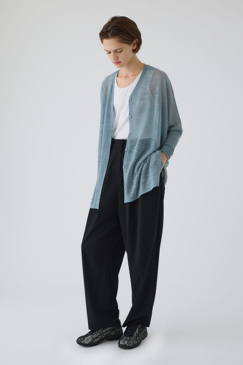 RIM.ARK 「Dry touch summer knit C/D」|カーディガン|L/BLU1