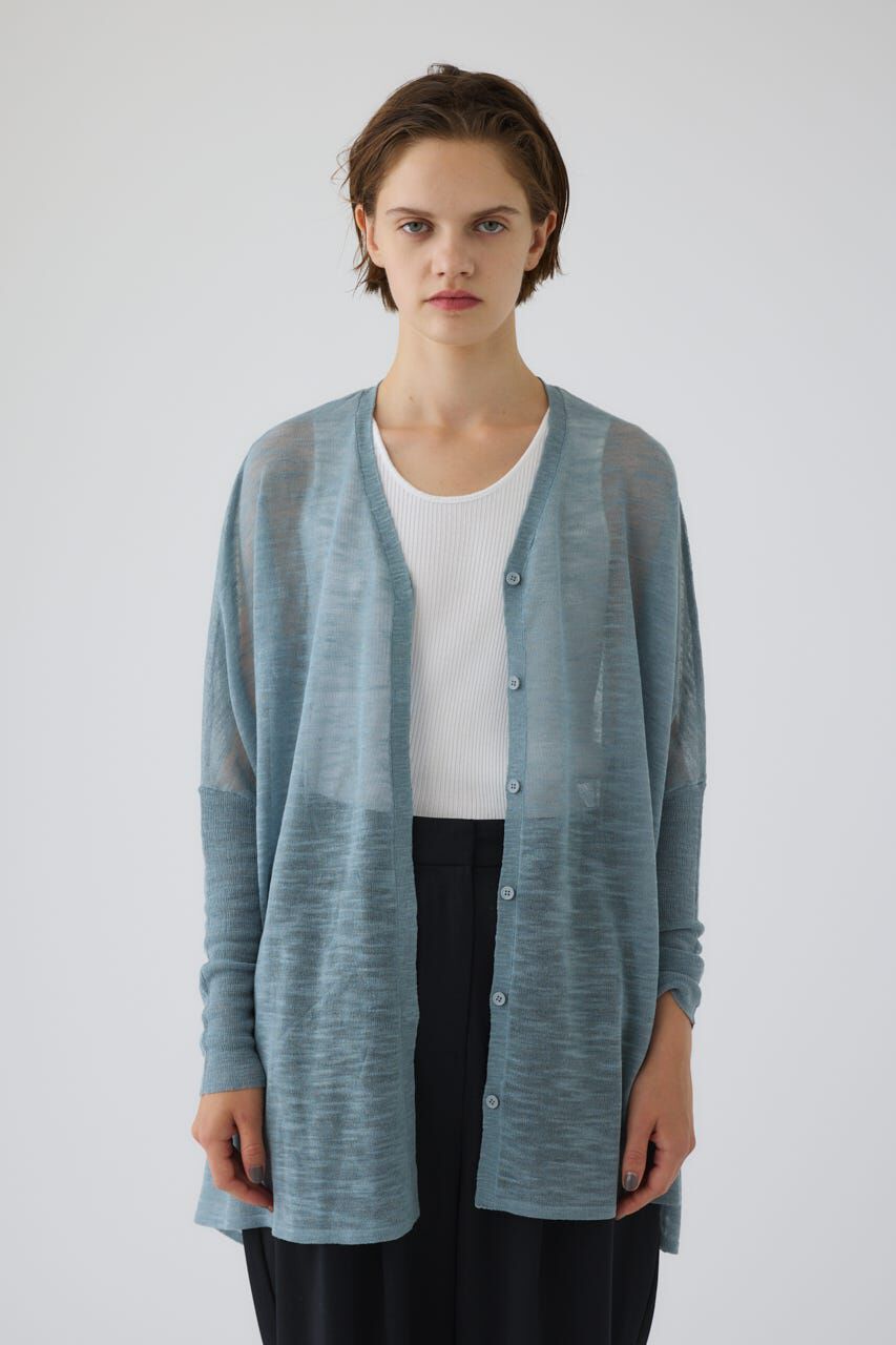 RIM.ARK 「Dry touch summer knit C/D」|カーディガン|