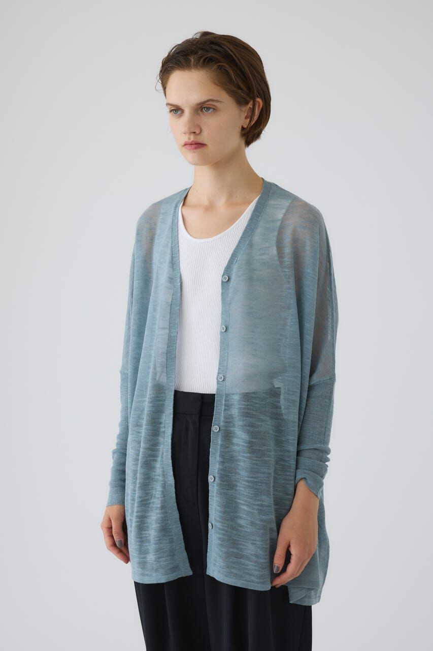 RIM.ARK 「Dry touch summer knit C/D」|カーディガン|